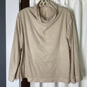 Free People Don’t You Want Me Boxy Cowl Neck Tee